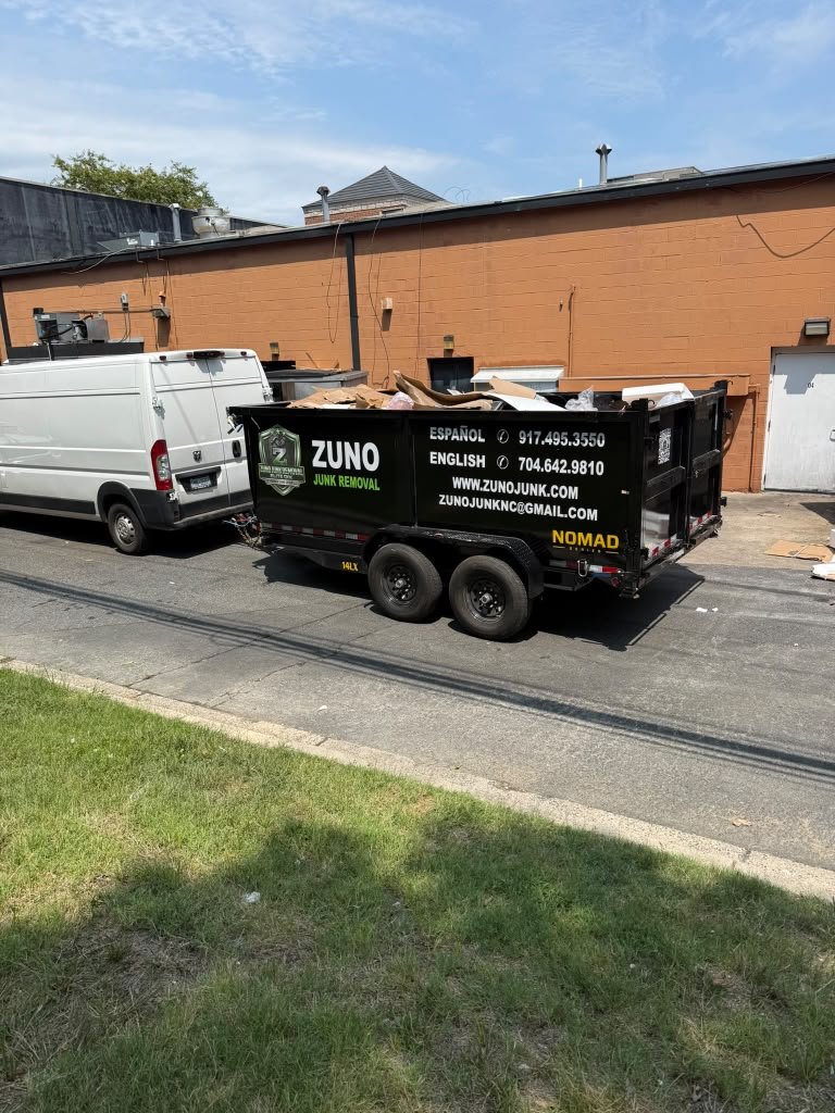 Zuno Heavy Junk Removal & Trailer Hauling Job